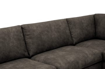 Ocean Lyx 4-sits Soffa med Schäslong Höger - Brun - Möbler - Soffa - Divansoffa & schäslongsoffa - 4 sits soffa med divan