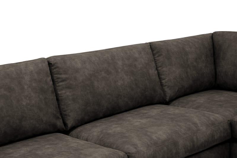 Ocean Lyx 4-sits Soffa med Schäslong Höger - Brun - Möbler - Soffa - Divansoffa & schäslongsoffa - 4 sits soffa med divan