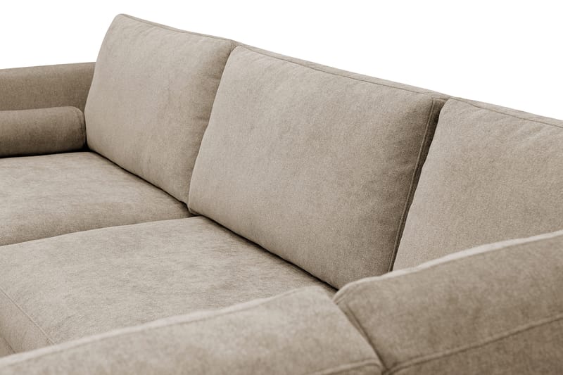 Ocean Lyx 4-sits Soffa med Schäslong Höger - Brun - Möbler - Soffa - Divansoffa & schäslongsoffa - 4 sits soffa med divan