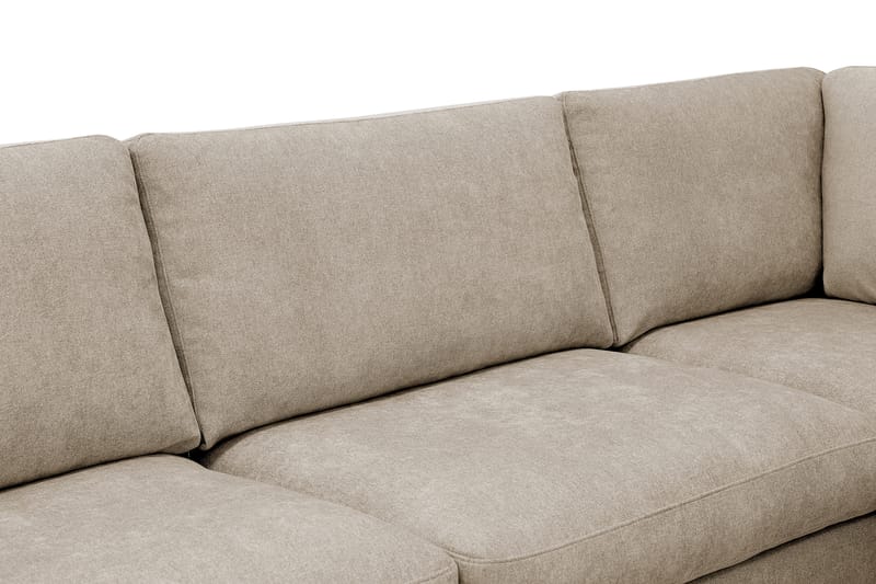 Ocean Lyx 4-sits Soffa med Schäslong Höger - Brun - Möbler - Soffa - Divansoffa & schäslongsoffa - 4 sits soffa med divan