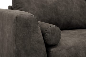 Ocean Lyx 4-sits Soffa med Schäslong Höger - Brun - Möbler - Soffa - Divansoffa & schäslongsoffa - 4 sits soffa med divan