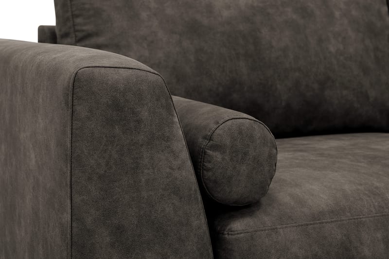 Ocean Lyx 4-sits Soffa med Schäslong Höger - Brun - Möbler - Soffa - Divansoffa & schäslongsoffa - 4 sits soffa med divan