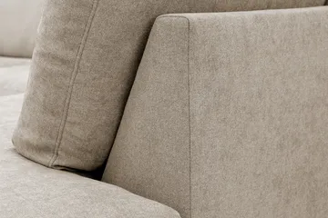 Ocean Lyx 4-sits Soffa med Schäslong Höger - Brun - Möbler - Soffa - Divansoffa & schäslongsoffa - 4 sits soffa med divan