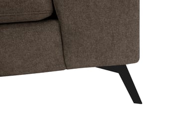Ocean Lyx 4-sits Soffa med Schäslong Vänster - Mörkbrun - Möbler - Soffa - Divansoffa & schäslongsoffa - 4 sits soffa med divan