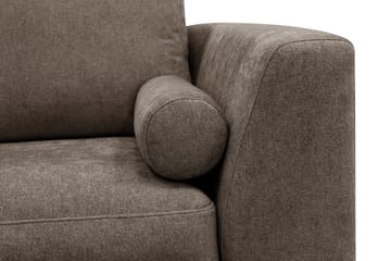 Ocean Lyx 4-sits Soffa med Schäslong Vänster - Mörkbrun - Möbler - Soffa - Divansoffa & schäslongsoffa - 4 sits soffa med divan