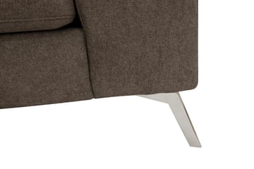 Ocean Lyx 4-sits Soffa med Schäslong Vänster - Mörkbrun - Möbler - Soffa - Divansoffa & schäslongsoffa - 4 sits soffa med divan