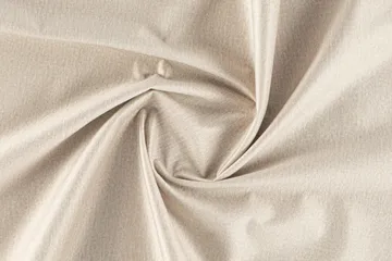 Ocean Lyx 6-sits Vänstervänd U-formad Soffa med Divan och Schäslong + Fotpall i Sammet - Beige - Möbler - Soffa - Sammetssoffa