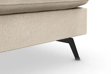 Ocean Lyx U-soffa med Schäslong Höger - Beige - Möbler - Soffa - Sammetssoffa