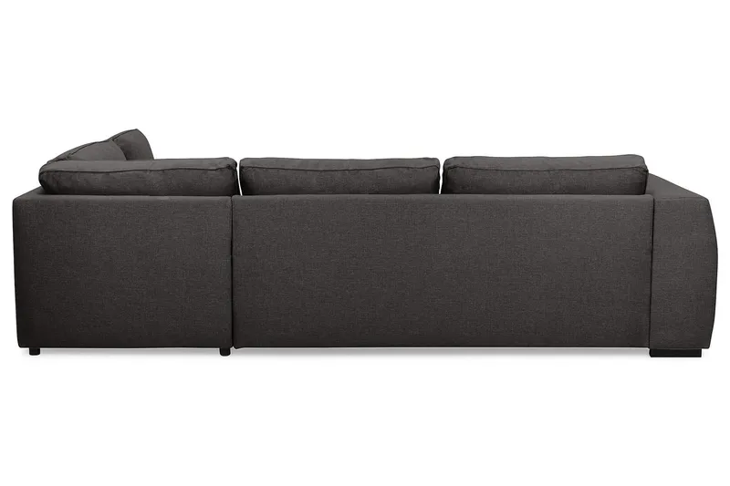 Optus 3-sits Soffa med Schäslong Höger - Mörkgrå - Möbler - Soffa - Divansoffa & schäslongsoffa - 3 sits soffa med divan