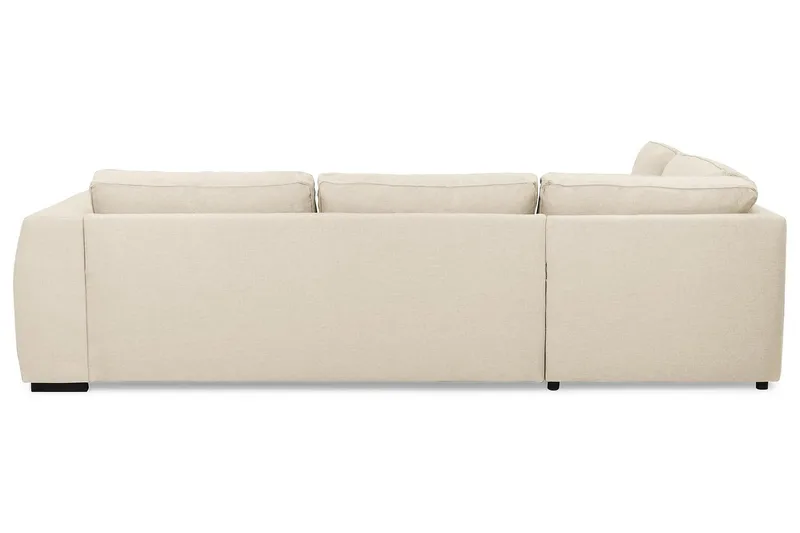 Optus 3-sits Soffa med Schäslong Vänster - Beige - Möbler - Soffa - Divansoffa & schäslongsoffa - 3 sits soffa med divan
