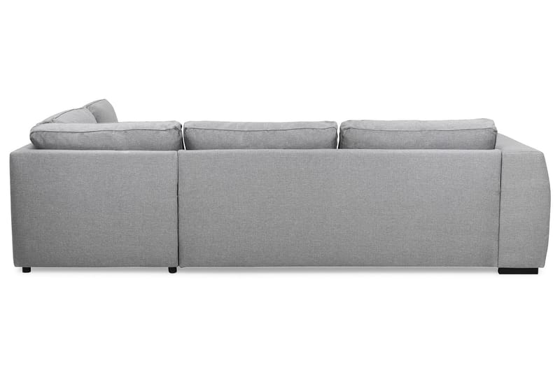 Optus 4-sits Högervänd L-formad Schäslongsoffa i Tyg - Ljusgrå - Möbler - Soffa - Divansoffa & schäslongsoffa - 3 sits soffa med divan
