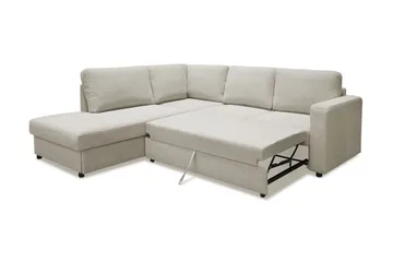 Paris Bäddsoffa - Beige - Möbler - Soffa - Divansoffa & schäslongsoffa - 4 sits soffa med divan