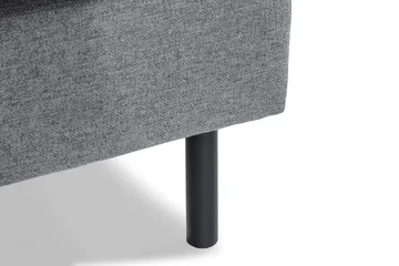 Peppe 3-sits Vändbar L-formad Divansoffa i Tyg - Ljusgrå - Möbler - Soffa - Divansoffa & schäslongsoffa - 3 sits soffa med divan