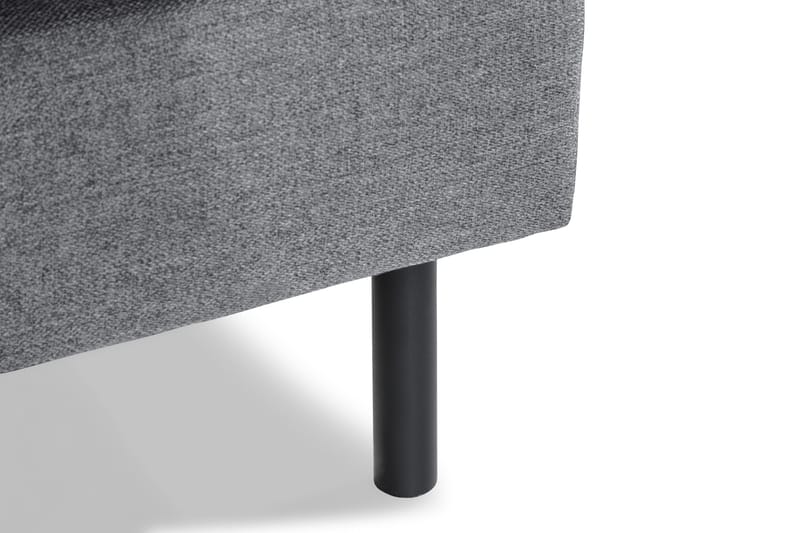 Peppe 3-sits Vändbar L-formad Divansoffa i Tyg - Ljusgrå - Möbler - Soffa - Divansoffa & schäslongsoffa - 3 sits soffa med divan