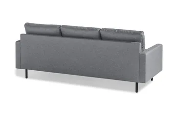 Peppe 3-sits Vändbar L-formad Divansoffa i Tyg - Ljusgrå - Möbler - Soffa - Divansoffa & schäslongsoffa - 3 sits soffa med divan