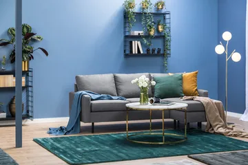 Peppe 3-sits Vändbar L-formad Divansoffa i Tyg - Ljusgrå - Möbler - Soffa - Divansoffa & schäslongsoffa - 3 sits soffa med divan