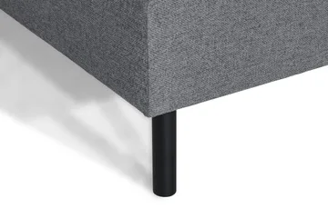 Peppe 4-sits Högervänd L-formad Schäslongsoffa i Tyg - Ljusgrå - Möbler - Soffa - Divansoffa & schäslongsoffa - 4 sits soffa med divan