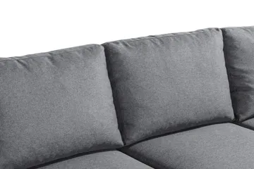 Peppe 4-sits Högervänd L-formad Schäslongsoffa i Tyg - Ljusgrå - Möbler - Soffa - Divansoffa & schäslongsoffa - 4 sits soffa med divan