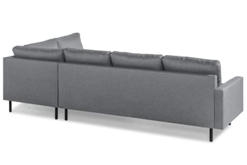 Peppe 4-sits Högervänd L-formad Schäslongsoffa i Tyg - Ljusgrå - Möbler - Soffa - Divansoffa & schäslongsoffa - 4 sits soffa med divan