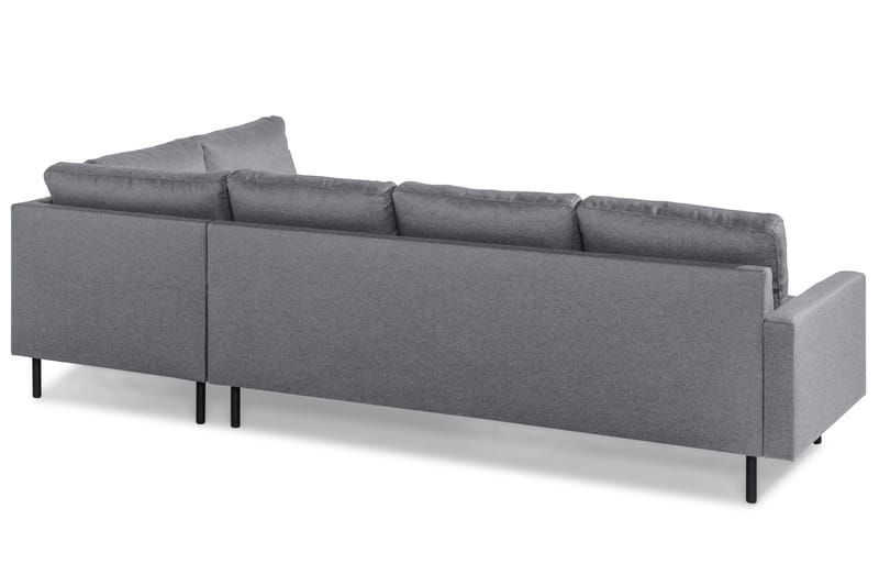 Peppe 4-sits Högervänd L-formad Schäslongsoffa i Tyg - Ljusgrå - Möbler - Soffa - Divansoffa & schäslongsoffa - 4 sits soffa med divan