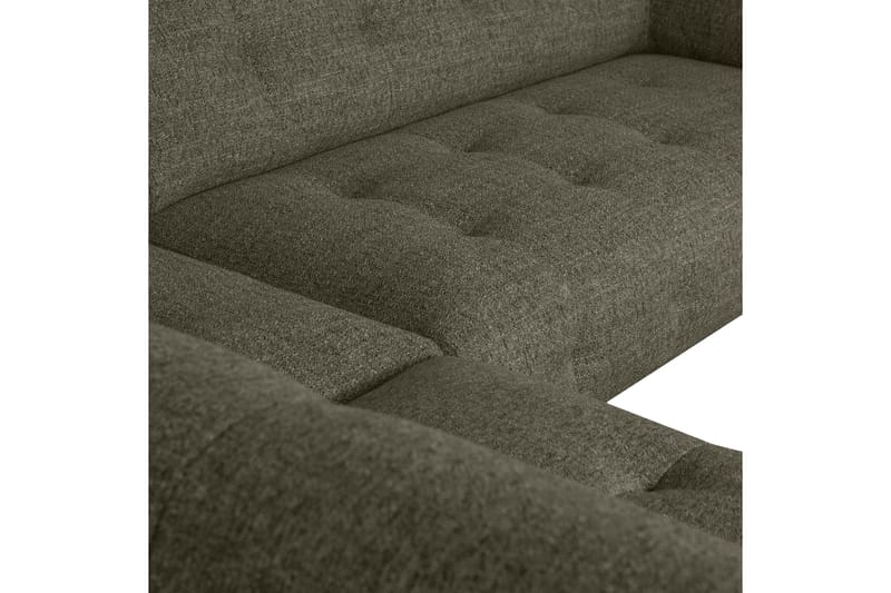 Ranta Soffa med Schäslong 3-sits - Grönmelange - Möbler - Soffa - Divansoffa & schäslongsoffa - 3 sits soffa med divan