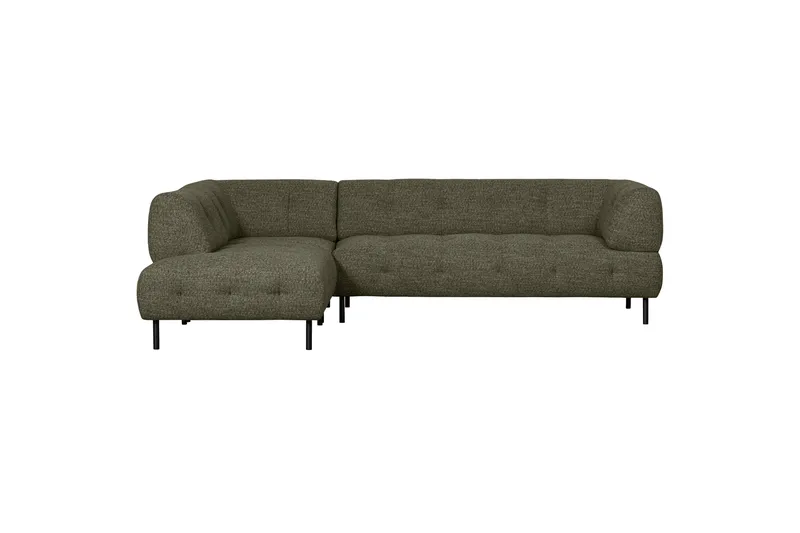 Ranta Soffa med Schäslong 3-sits - Grönmelange - Möbler - Soffa - Divansoffa & schäslongsoffa - 3 sits soffa med divan
