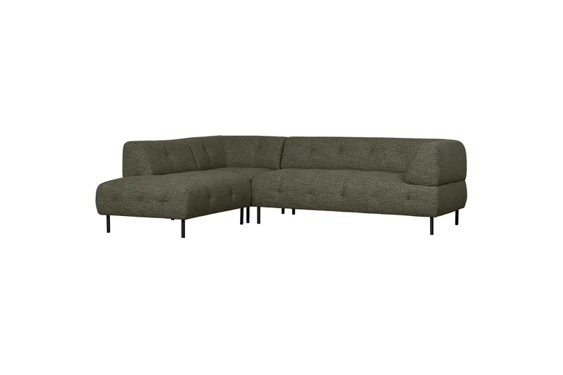 Ranta Soffa med Schäslong 3-sits - Grönmelange - Möbler - Soffa - Divansoffa & schäslongsoffa - 3 sits soffa med divan
