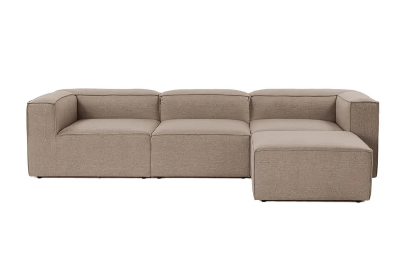 Redlands Soffa med Divan 3-sits, Brun