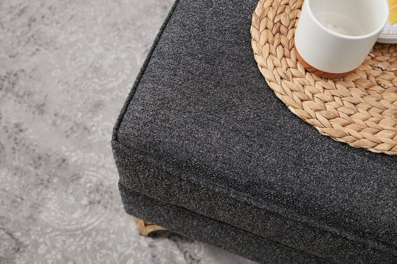 Retzow Soffa m. Divan 4-sits - Antracit - Möbler - Soffa - Divansoffa & schäslongsoffa - 4 sits soffa med divan