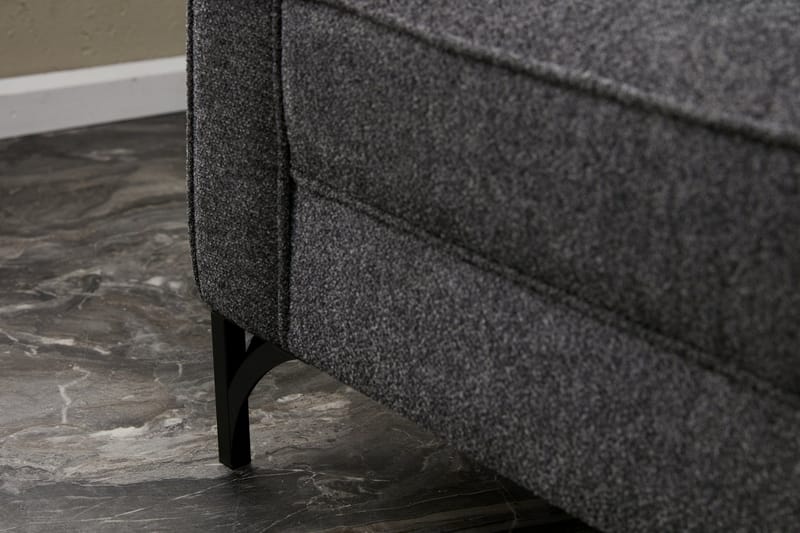 Retzow Soffa m. Divan 4-sits - Antracit - Möbler - Soffa - Divansoffa & schäslongsoffa - 4 sits soffa med divan