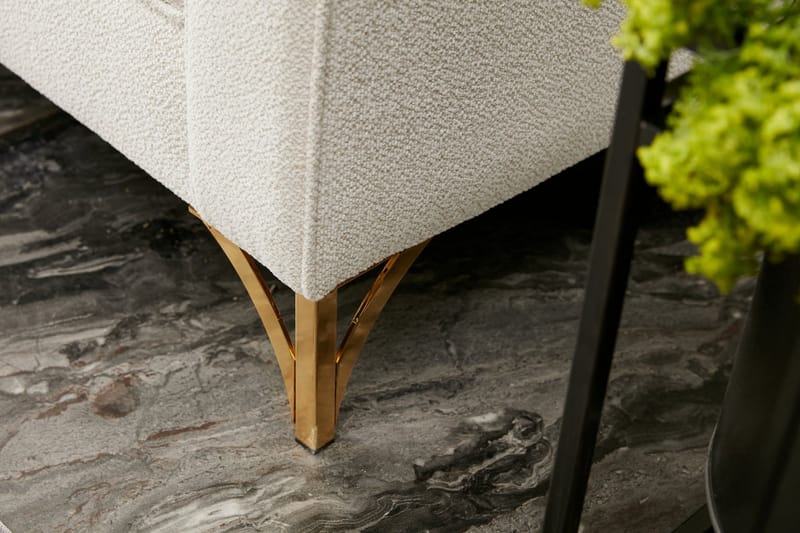 Retzow Soffa m. Divan 4-sits - Beige - Möbler - Soffa - Divansoffa & schäslongsoffa - 4 sits soffa med divan