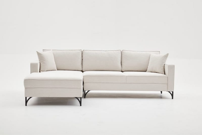 Retzow Soffa m. Divan 4-sits, Beige