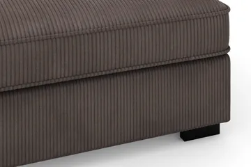 Rossita 4-sits Högervänd L-formad Djup Schäslongsoffa i Manchester - Taupe - Möbler - Soffa - Divansoffa & schäslongsoffa - 4 sits soffa med divan