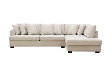Rossita 4-sits Högervänd L-formad Djup Schäslongsoffa i Tyg