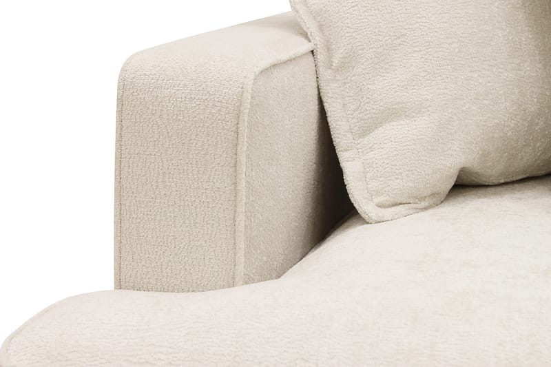 Rossita Lyx 4-sits Extra djup Soffa med Schäslong Höger - Beige Chenille - Möbler - Soffa - Divansoffa & schäslongsoffa - 4 sits soffa med divan