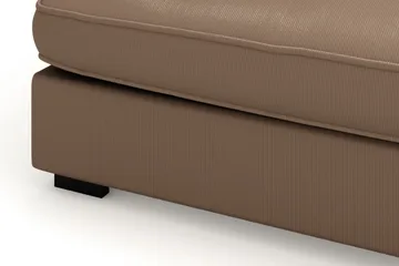 Rossita Lyx 4-sits Extra djup Soffa med Schäslong Höger - Brun Manchester - Möbler - Soffa - Divansoffa & schäslongsoffa - 4 sits soffa med divan