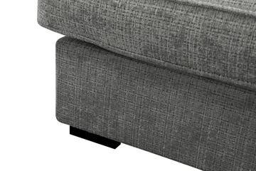 Rossita Lyx 4-sits Extra djup Soffa med Schäslong Höger - Grå Chenille - Möbler - Soffa - Divansoffa & schäslongsoffa - 4 sits soffa med divan