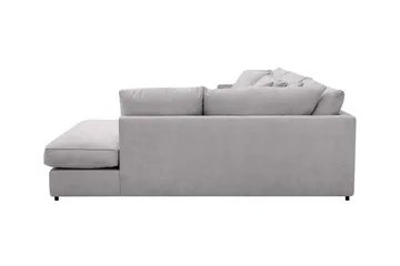 Rossita Lyx 4-sits Extra djup Soffa med Schäslong Höger - Grå Chenille - Möbler - Soffa - Divansoffa & schäslongsoffa - 4 sits soffa med divan