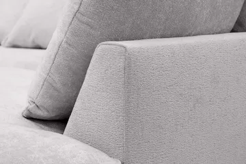 Rossita Lyx 4-sits Extra djup Soffa med Schäslong Höger - Grå Chenille - Möbler - Soffa - Divansoffa & schäslongsoffa - 4 sits soffa med divan