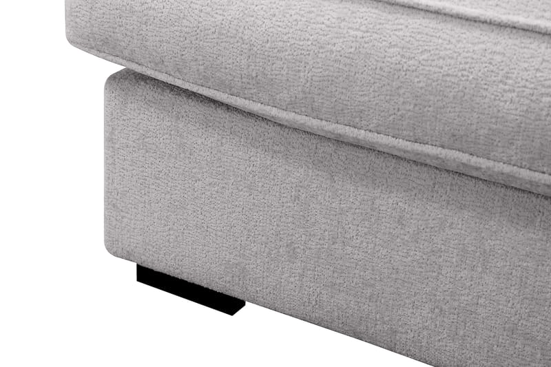Rossita Lyx 4-sits Extra djup Soffa med Schäslong Höger - Grå Chenille - Möbler - Soffa - Divansoffa & schäslongsoffa - 4 sits soffa med divan