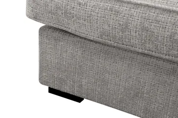 Rossita Lyx 4-sits Extra djup Soffa med Schäslong Höger - Ljusgrå Chenille - Möbler - Soffa - Divansoffa & schäslongsoffa - 4 sits soffa med divan