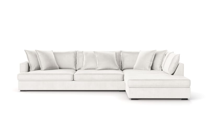 Rossita Lyx 4-sits Extra djup Soffa med Schäslong Höger - Offwhite Manchester - Möbler - Soffa - Divansoffa & schäslongsoffa - 4 sits soffa med divan