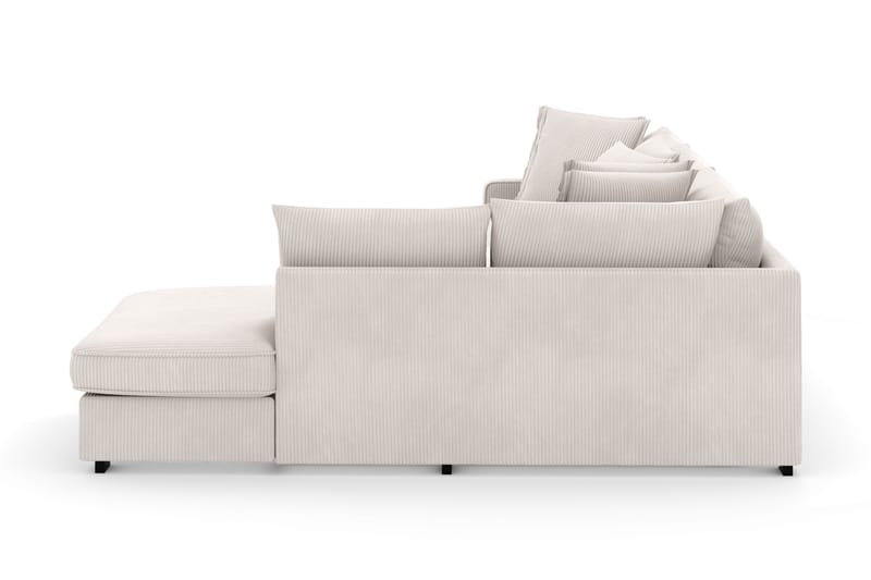 Rossita Lyx 4-sits Extra djup Soffa med Schäslong Höger - Offwhite Manchester - Möbler - Soffa - Divansoffa & schäslongsoffa - 4 sits soffa med divan