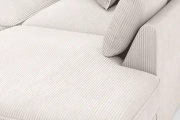 Rossita Lyx 4-sits Extra djup Soffa med Schäslong Höger - Offwhite Manchester - Möbler - Soffa - Divansoffa & schäslongsoffa - 4 sits soffa med divan