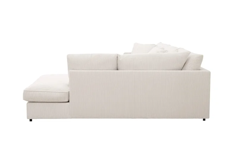 Rossita Lyx 4-sits Extra djup Soffa med Schäslong Höger - Offwhite Manchester - Möbler - Soffa - Divansoffa & schäslongsoffa - 4 sits soffa med divan