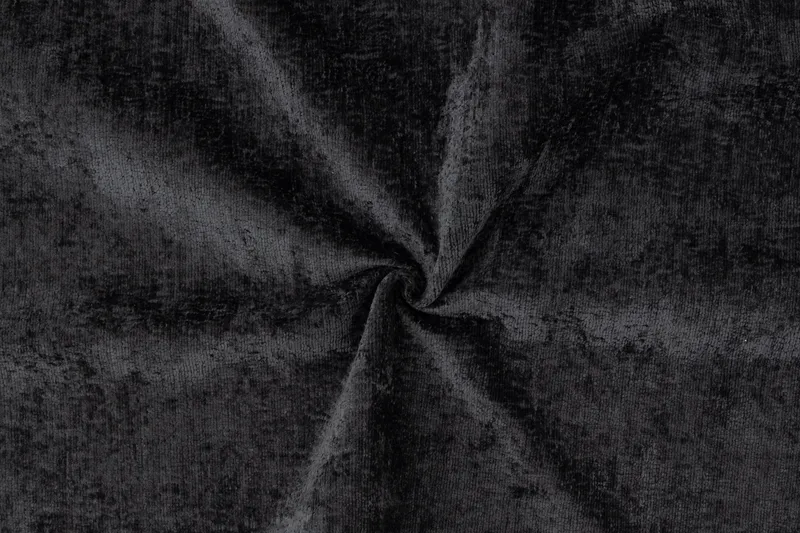 Rossita Lyx 4-sits Extra djup Soffa med Schäslong Höger - Svart Chenille - Möbler - Soffa - Divansoffa & schäslongsoffa - 4 sits soffa med divan