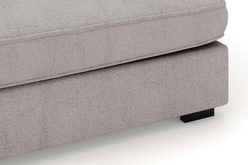 Rossita Lyx 4-sits Extra djup Soffa med Schäslong Vänster - Grå/Brun Chenille - Möbler - Soffa - Divansoffa & schäslongsoffa - 4 sits soffa med divan