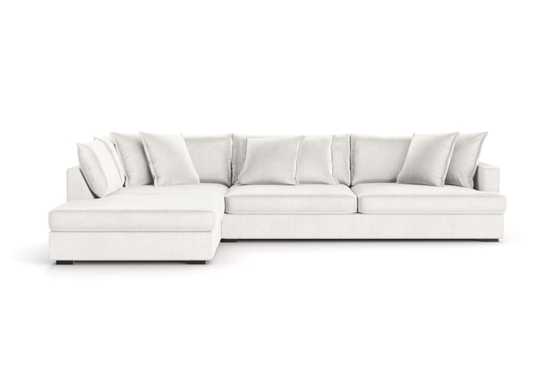 Rossita Lyx 4-sits Extra djup Soffa med Schäslong Vänster - Offwhite Manchester - Möbler - Soffa - Divansoffa & schäslongsoffa - 4 sits soffa med divan
