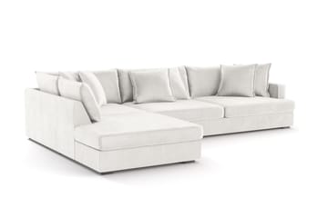 Rossita Lyx 4-sits Extra djup Soffa med Schäslong Vänster - Offwhite Manchester - Möbler - Soffa - Divansoffa & schäslongsoffa - 4 sits soffa med divan