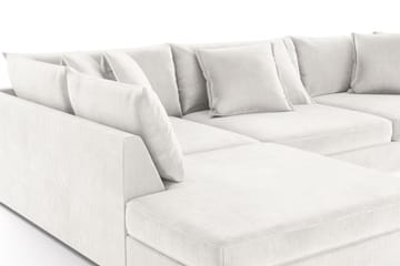 Rossita Lyx 4-sits Extra djup Soffa med Schäslong Vänster - Offwhite Manchester - Möbler - Soffa - Divansoffa & schäslongsoffa - 4 sits soffa med divan